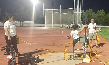 Malatyalı özel sporcu çifte madalyayla döndü