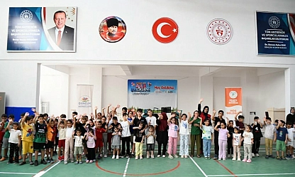 Melekbaba'da aileler yarıştı