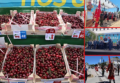 28'inci Yeşilyurt Kiraz Festivali 3 yıl aranın ardından coşkuyla başladı