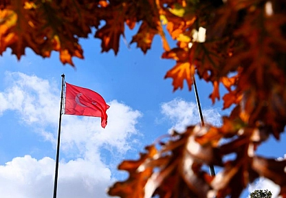 4 bin yıllık mahalleden sonbahar görüntüleri