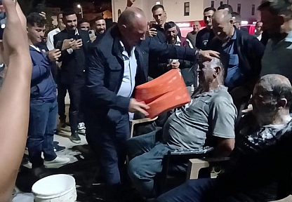 Asırlık gelenek damadın yakınlarına zor anlar yaşattı