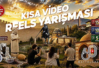 Battalgazi'yi anlatana toplam 30 bin TL ödül!