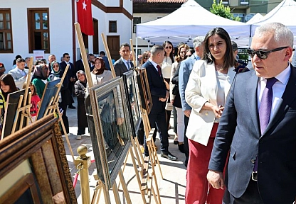 Geleneksel el sanatları projesinde yıl sonu sergisi açıldı