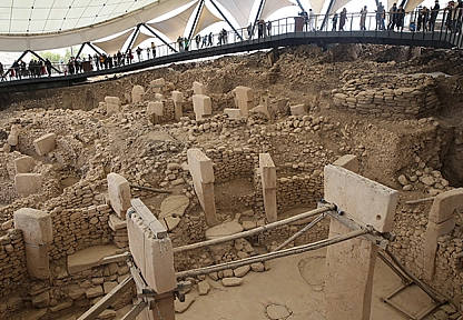 Göbeklitepe'ye Ziyaretçiler Akın Ediyor