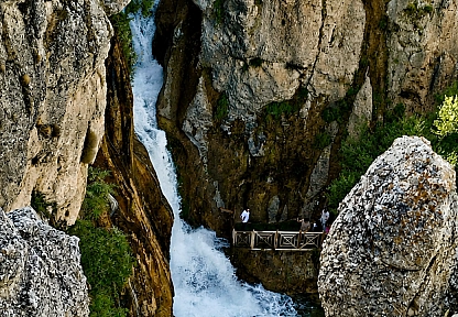Malatya'nın gizli cenneti 'Yukarı Şuğul' vadisi ilk kez görüntülendi