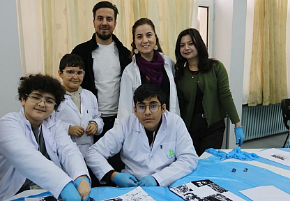 İnönü Üniversitesi'nde çocuklara sanat dolu bir kamp