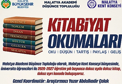 Kitabiyat Okumaları başlıyor: 9 ayda 9 kitap, 9 farklı konu