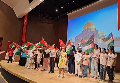 Malatya'da 'Mescid-i Aksa ve Umut' tiyatrosu