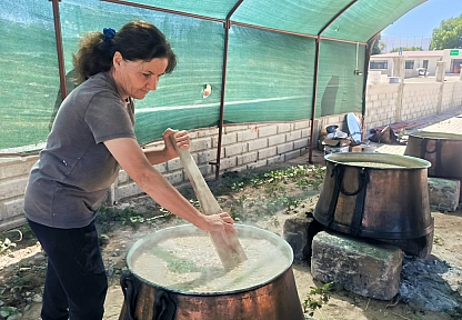 Malatya'da Muharrem ayı dolayısıyla aşure lokması ikram edildi