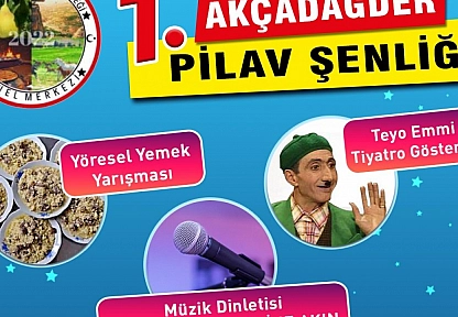 Malatya'da Pilav Şenliği Başlıyor!