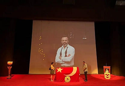 Malatyalı oyuncu Serhat Mustafa Kılıç'a duygusal veda