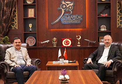 Rektör Kırışık'a ziyaret