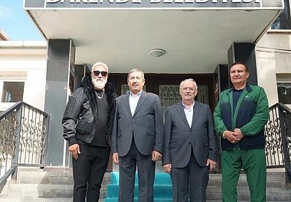 Tarık Mengüç Darende'ye hayran kaldı