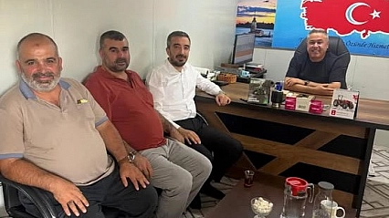 ATSO Başkanı Torunoğlu şoförler odasını ziyaret etti