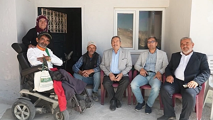 Başkan Alican Bozkurt, sanatsever Hasan Avcı ile bir araya geldi