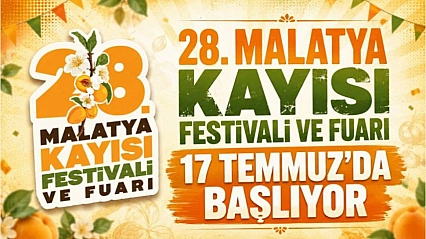 Sami Er duyurdu: 28. Malatya Kayısı Festivali yarın başlıyor