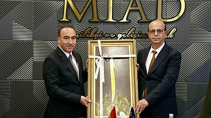 İlhan Geçit, MİAD Malatya Şubesi'ni ziyaret etti