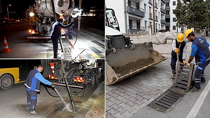 Malatya uyarılmıştı: Büyükşehir ekipleri teyakkuzda