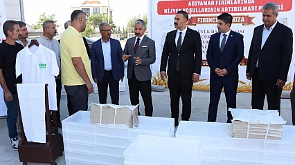 Fırınlara hijyen desteği sağlandı