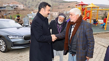 Kahta Kaymakamı Soysal, vatandaşlarla buluştu