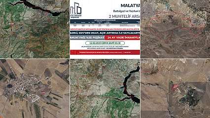 Malatya'da 2 Arsa Açık Artırmayla Satışa Çıkarılıyor
