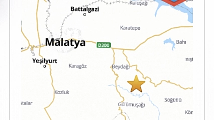 Malatya'da bir günde ikinci deprem! Önce Akçadağ, Bu kez de Battalgazi Sallandı