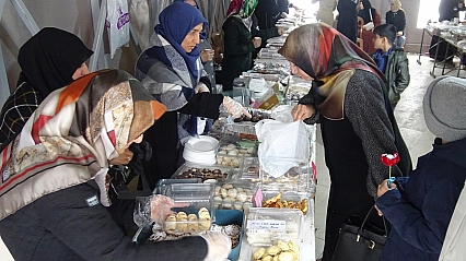Malatya'da çarşı açıldı! Tüm gelir Gazzelilerin