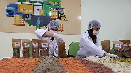 Malatya'da gıda atıklarından mama üretimi