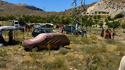 Malatya'da sezon başladı! Gaziantep'ten geldiler çadır kurdular…