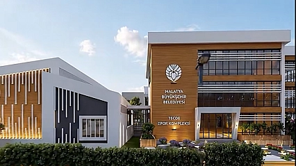 Malatya'da temeli 7 ay önce atılmıştı: Tecde Spor Kompleksi gün sayıyor!