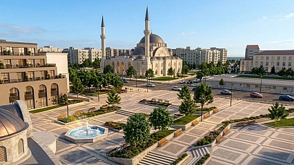 Malatya'nın yeni Kent Meydanı projesinin görselleri paylaşıldı