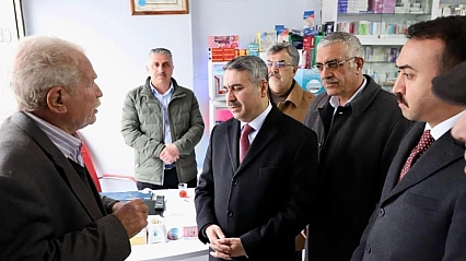 Milletvekili Alkayış, Çelikhan'da incelemelerde bulundu