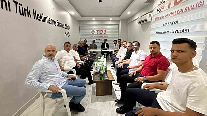 Başkan Adayı Boyraz Diş Hekimleri Odası'nı ziyaret etti
