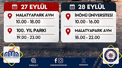 NARKOTIR Malatya'da gençlerle buluşacak: İşte ziyaret noktaları