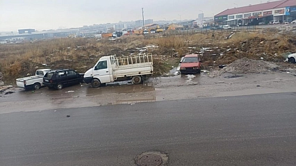 Sanayi sitelerindeki atıl araçlar kaldırılıyor
