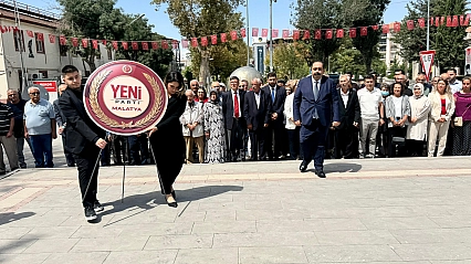 Yeni Parti Malatya teşkilatından ilk resmi tören!