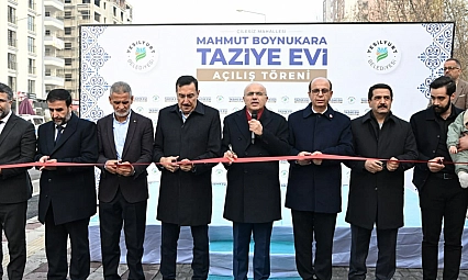 'Mahmut Boynukara' taziye evi dualarla açıldı