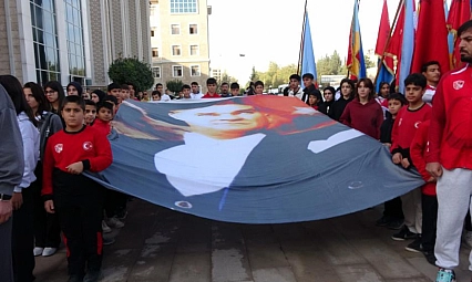 10 Kasım Atatürk'ü anma günü etkinliği düzenlendi