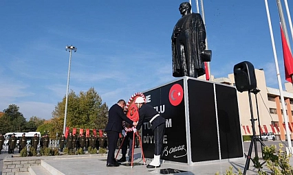 10 Kasım Atatürk'ü anma günü etkinliği düzenlendi
