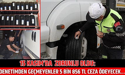 15 Kasım'da Zorunlu Oldu: Denetimden Geçmeyenler 5 Bin 856 TL Ceza Ödeyecek…