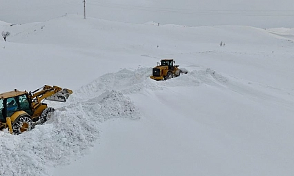 186 yerleşim yerine kardan ulaşım sağlanamıyor