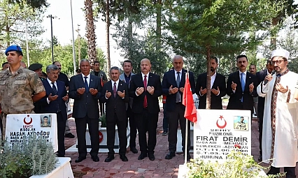 19 Eylül Gaziler Günü'nde şehitler anıldı