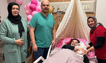 2026 yılınının ilk bebeği 'Rüya' oldu