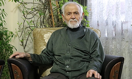 95 yaşındaki emekli öğretmene anlamlı ziyaret