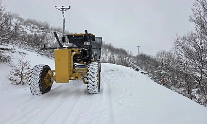 96 köy yolu ulaşıma açıldı