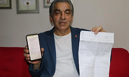 Abdullah Yiğit gitmediği şehirlerden trafik cezası geldi