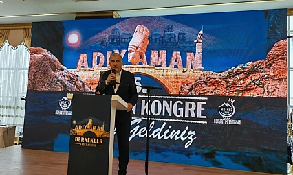 Adıyaman Dernekler Federasyonu kongresi düzenlendi