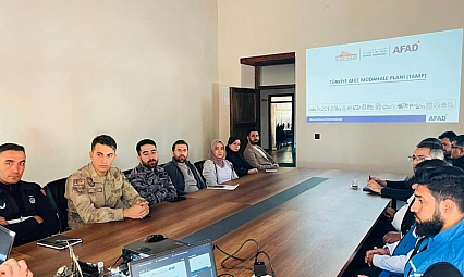 Afet müdahale planı toplantısı düzenlendi