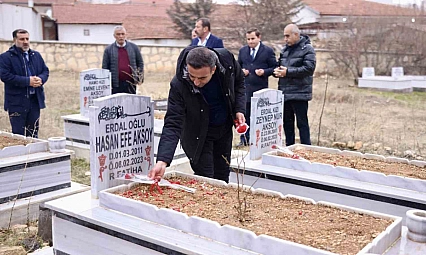 6 Şubat deprem şehitleri dualarla anıldı