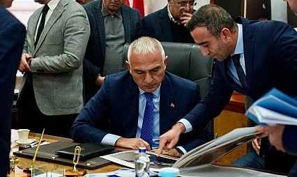 Turizm projeleri Bakan'a sunuldu